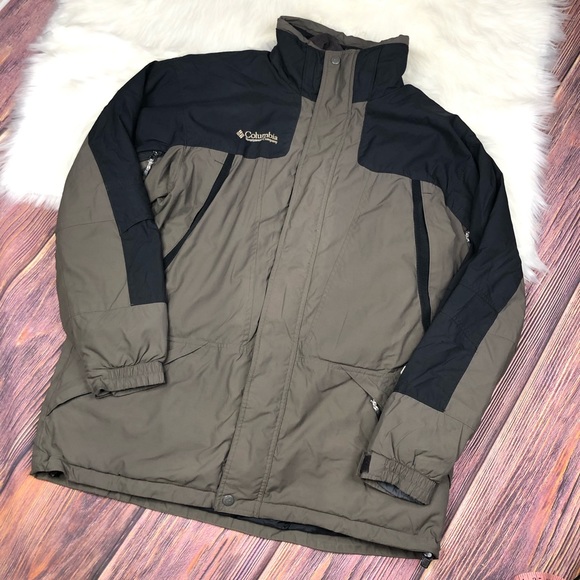 Columbia Other - Columbia Double Whammy Zip Mens Ski Jacket Sz L